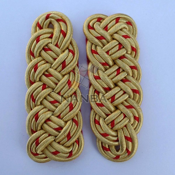 Gold And Red 3 PLY Shoulder Board