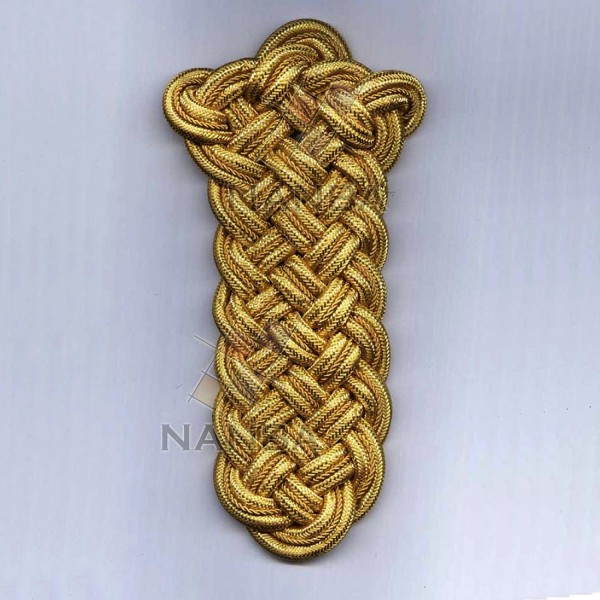 Uniform Cord Shoulder Board (Gold)