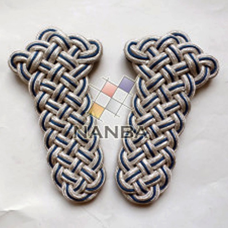 Cord Shoulder Board Silver And Blue Back Next Cord Shoulder Board Silver And Blue