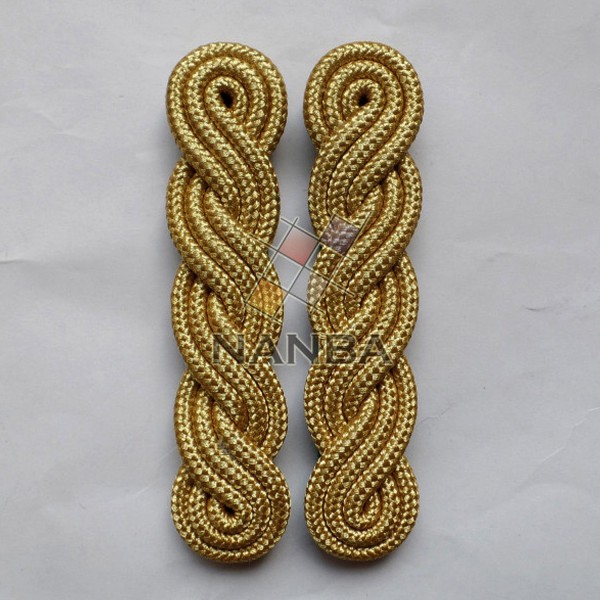  Gold Bullion Wire Cord Shoulder Board