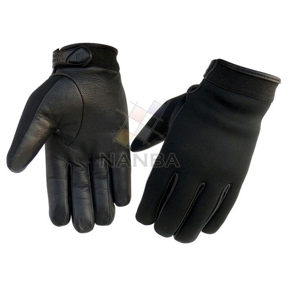 Black Police Gloves