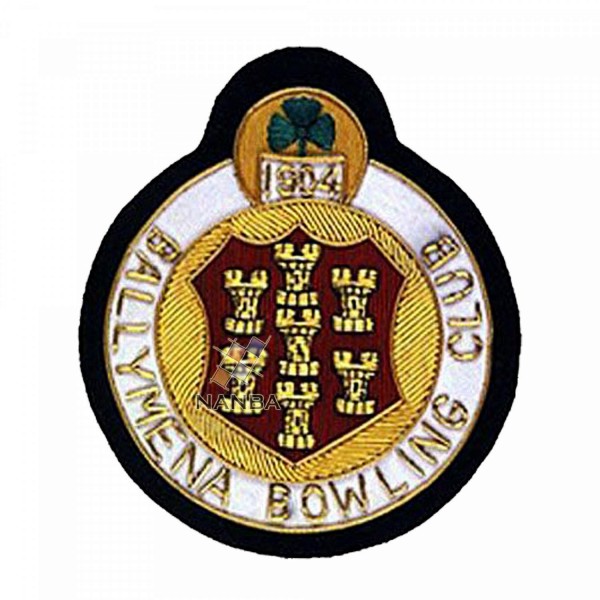 Bullion Embroidery Club patches
