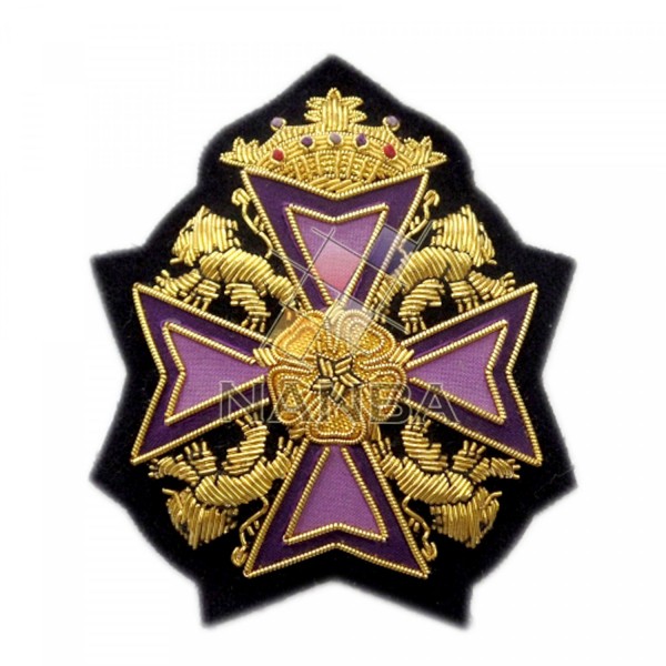 Bullion Embroidery Heraldic Badge