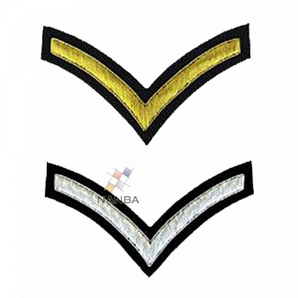 Stripe Chevron Badge