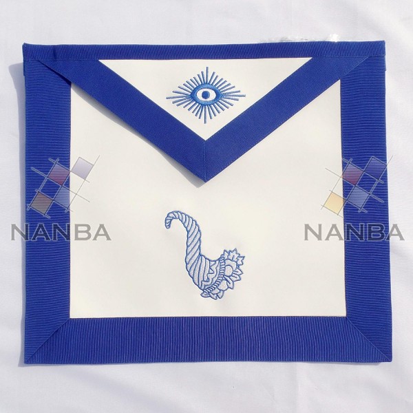 Masonic Hand Embroidery Blue Lodge