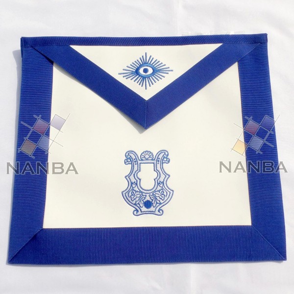 Masonic Hand Embroidery Blue Lodge