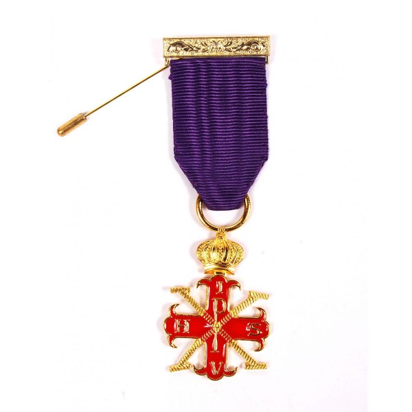 Red Cross Of Constantine Past Sovereign Master Breast Jewel