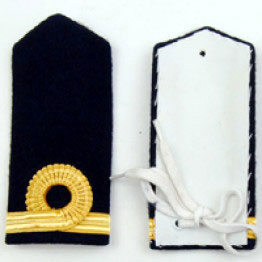 Navy and Rank Shoulders