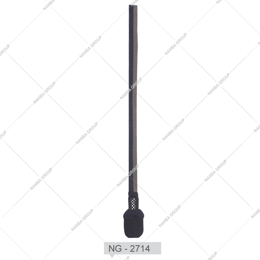 14 Customized Black Wire Sword Knot Personal Defense Equipment with Unique Design