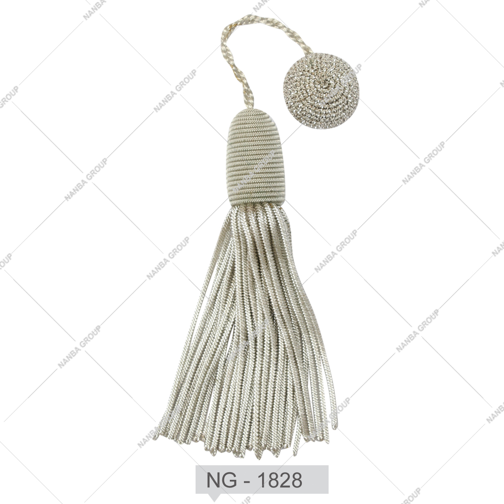 26 NANBA GROUP Metallic Bullion Wire Customized Size Fringe Tassel for Uniforms Graduation Home Decor-Making Supplies
