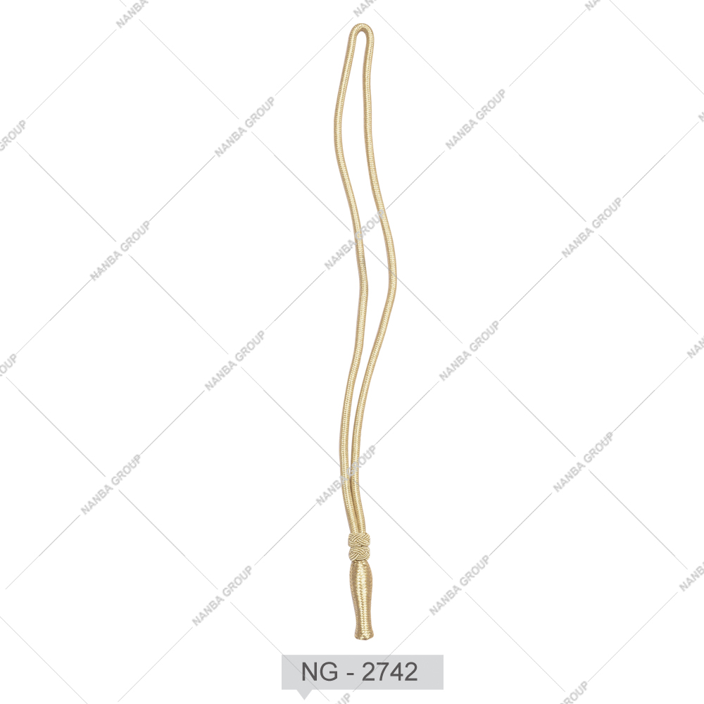 28 Customizable Personal Defense Equipment Bullion Wire Sword Knots with Adjustable