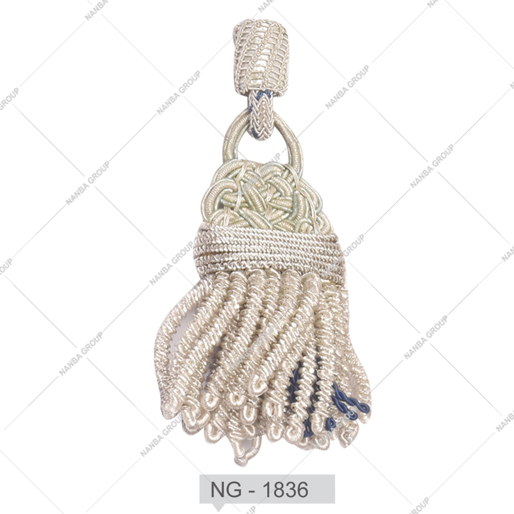 35 Top Quality Metallic Bullion Wire Customized Size Fringe Tassel for Uniforms Graduation Home Decor Making Supplies