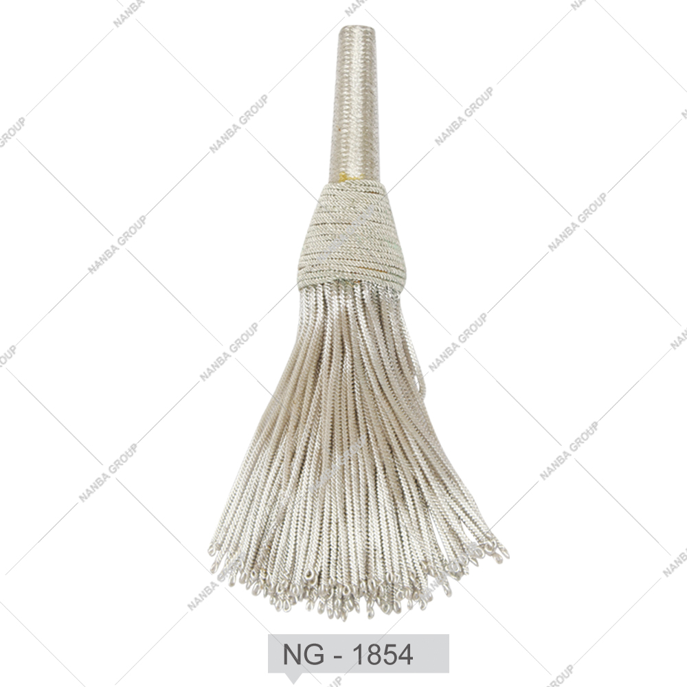 53 Tassel Bullion Fringe for Ceremonial Uniforms and Friendship Bracelets for Curtains