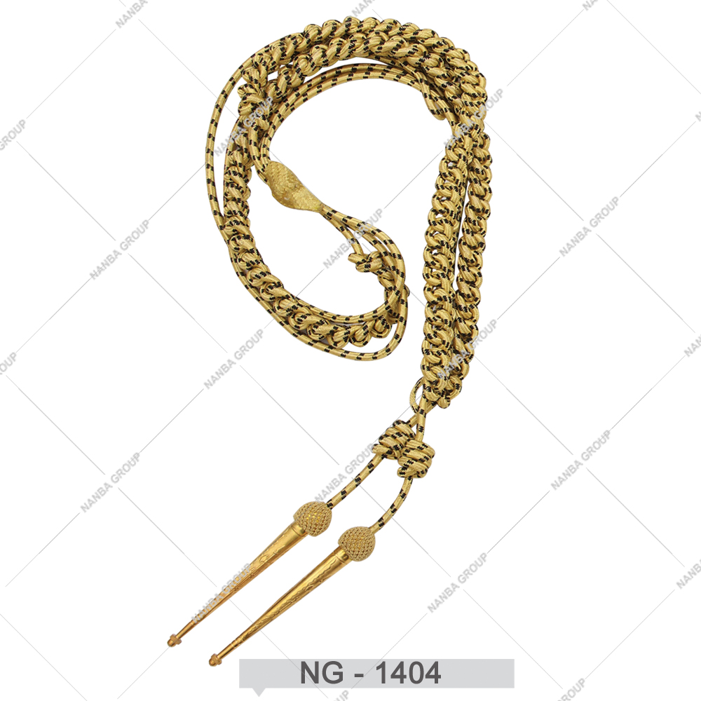 NG - 1404 Customized High Quality Tactical Aiguillette Cords Custom Aiguillettes Accessories