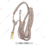Customised High Quality Tactical Uniform Aiguillette Cords with Metal Tip Accessories