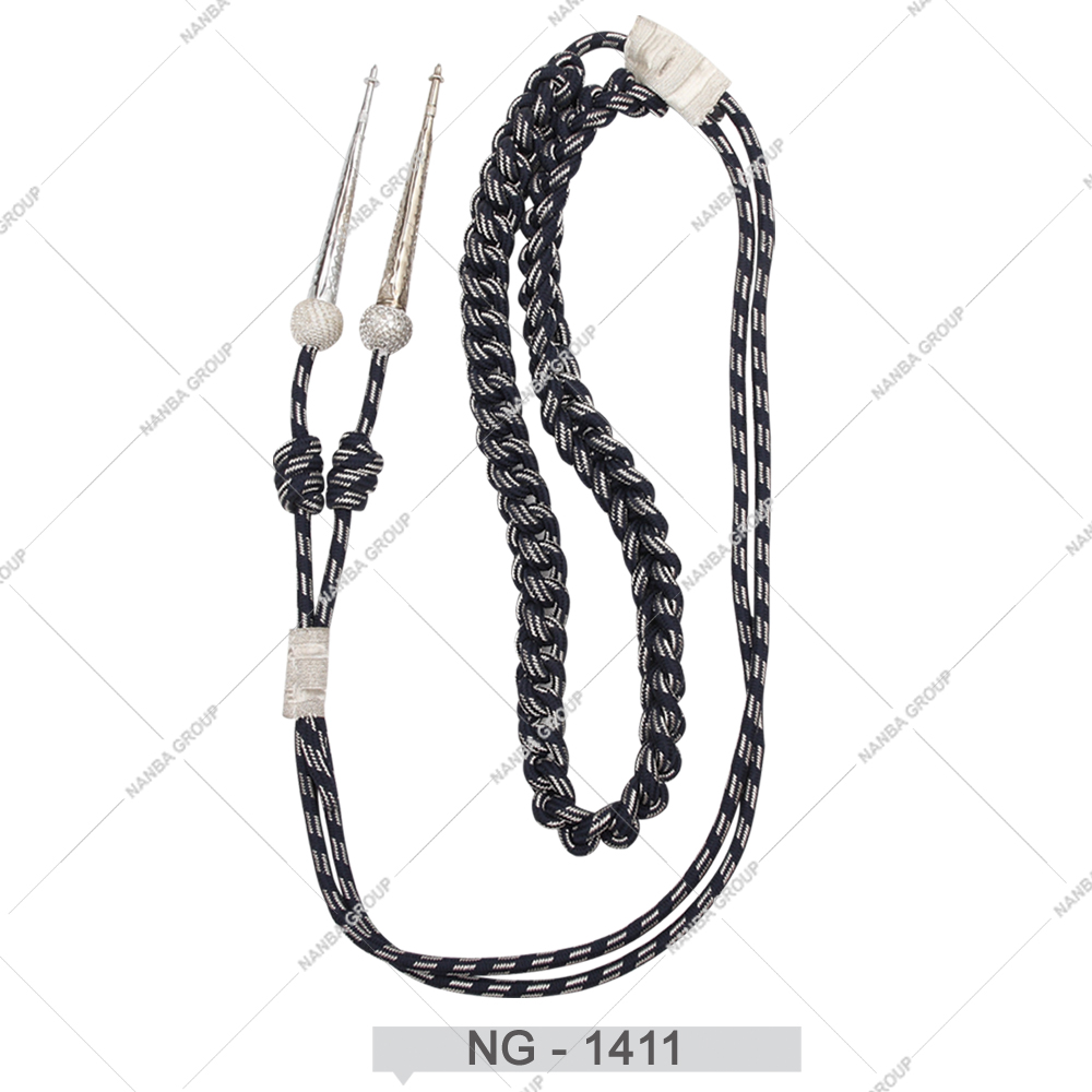 NG - 1411 Wholesale Officers Uniform Aiguillette High Quality Aiguillettes for Officers Uniform Accessories
