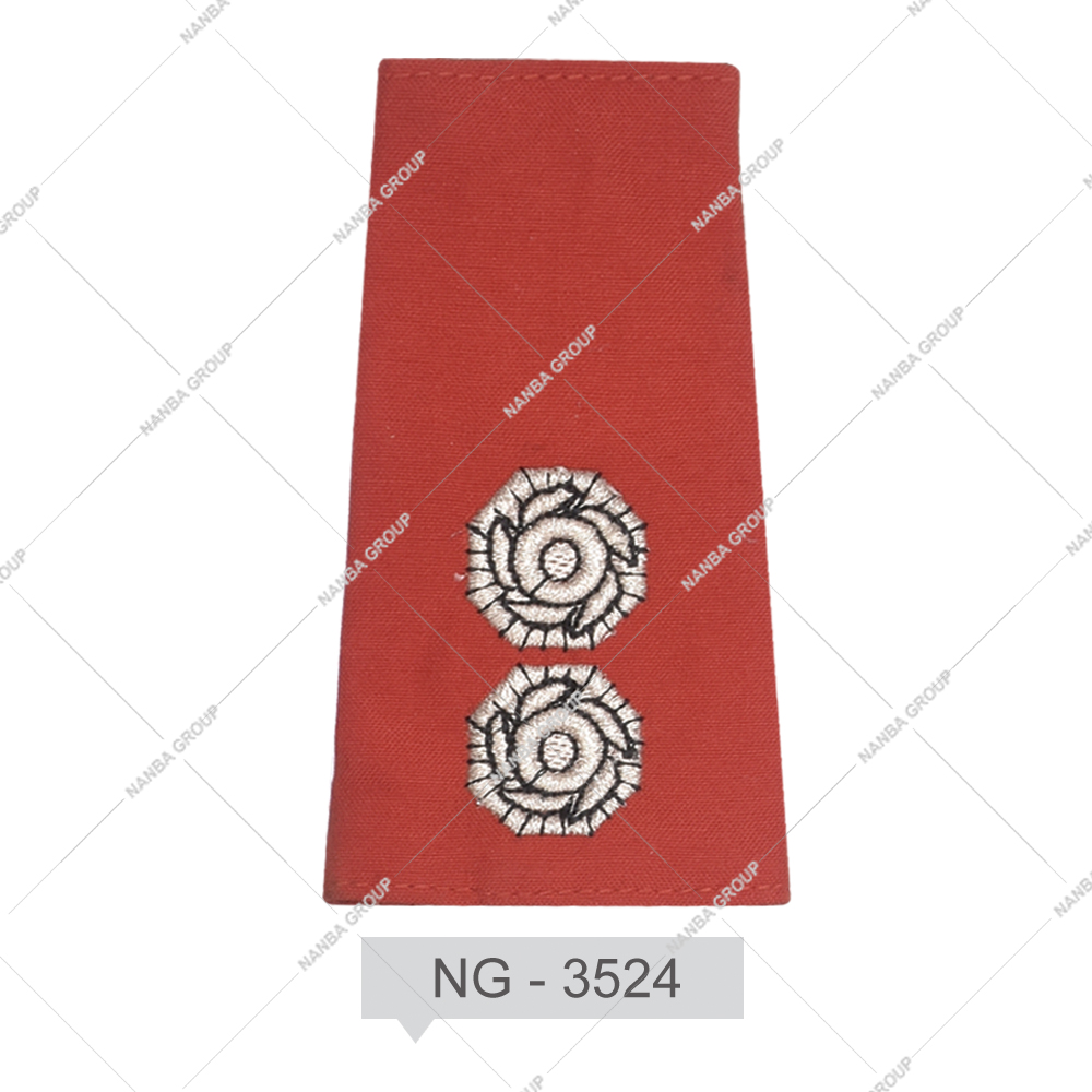 NG - 3524 High Quality Custom Embroidered Strap Eco-Friendly Shoulder Strength Uniform for Epaulets
