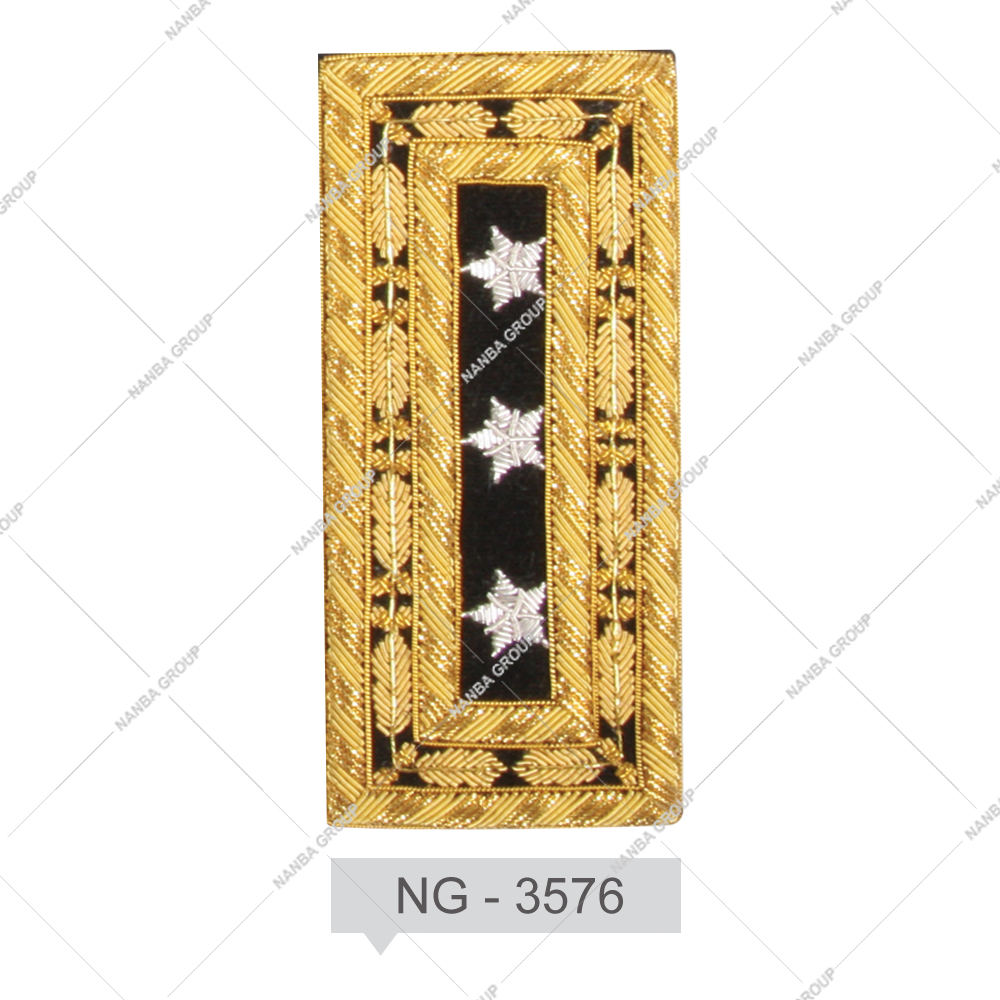 NG - 3576 Customized Uniform Security Uniform Accessories Professional Security Epaulets Shoulder Boards