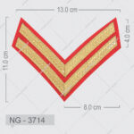 NANBA GROUP Customized High Quality Satin Fabric Chevron Uniform with Insignia No Strap-Hot Sell Best Quality