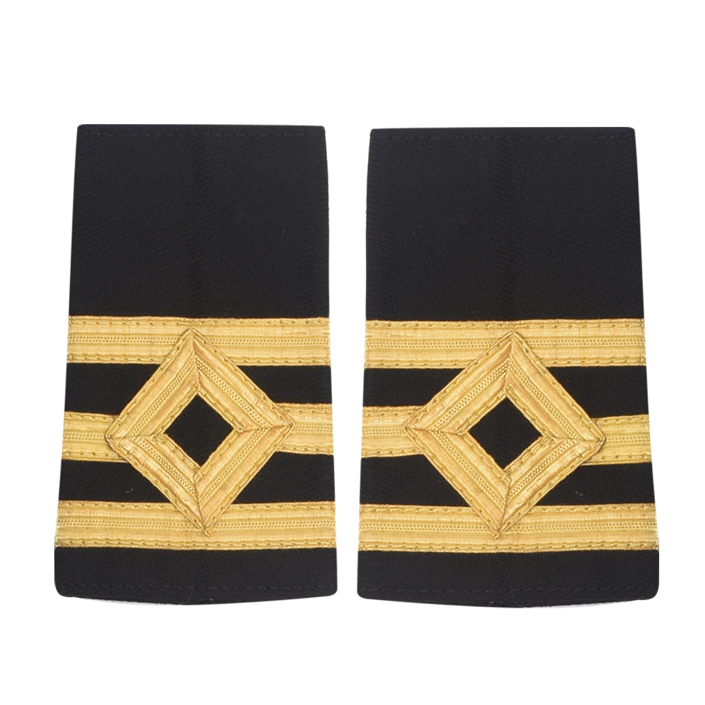 shoulder-epaulettes (131) OEM Eco-Friendly Embroidery Uniform Shoulder Board Multi Stripe High Quality Customized Pilot Epaulets