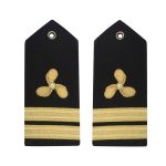 Custom High Quality Eco-Friendly Embroidery Pilot Epaulets and Badge for Formal Security Uniform