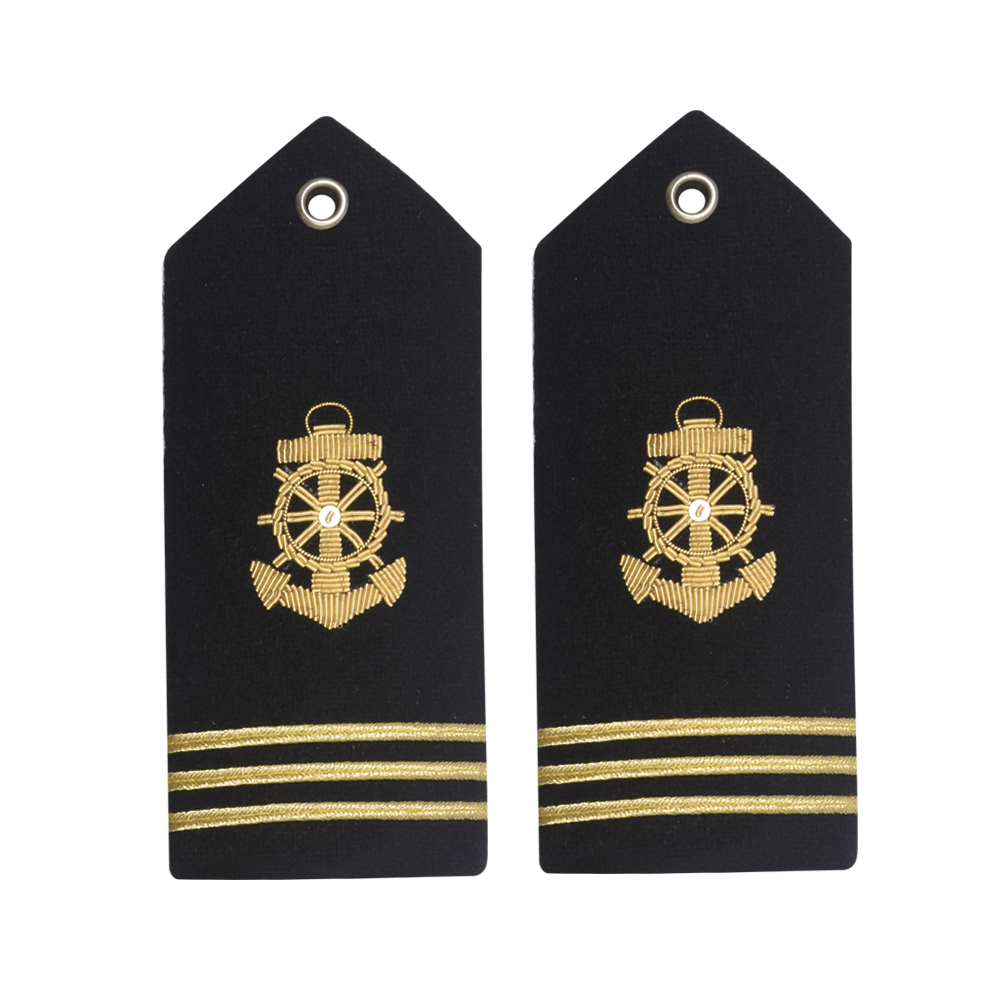 shoulder-epaulettes (153) Wholesale NANBA GROUP Shoulder Boards for Royal Uniform Ranks in Black Other Materials Eco-Friendly Embroidery Custom Uniform