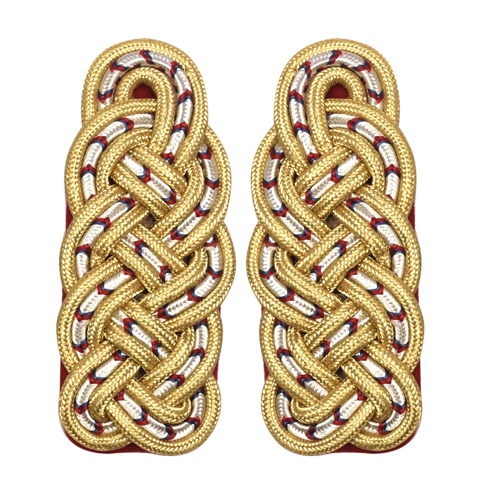 shoulder-epaulettes (18) Wholesale Shoulder Boards General Epaulettes WWII WW2 German General Epaulettes Royal Formal Dress Shoulder Boards Badges