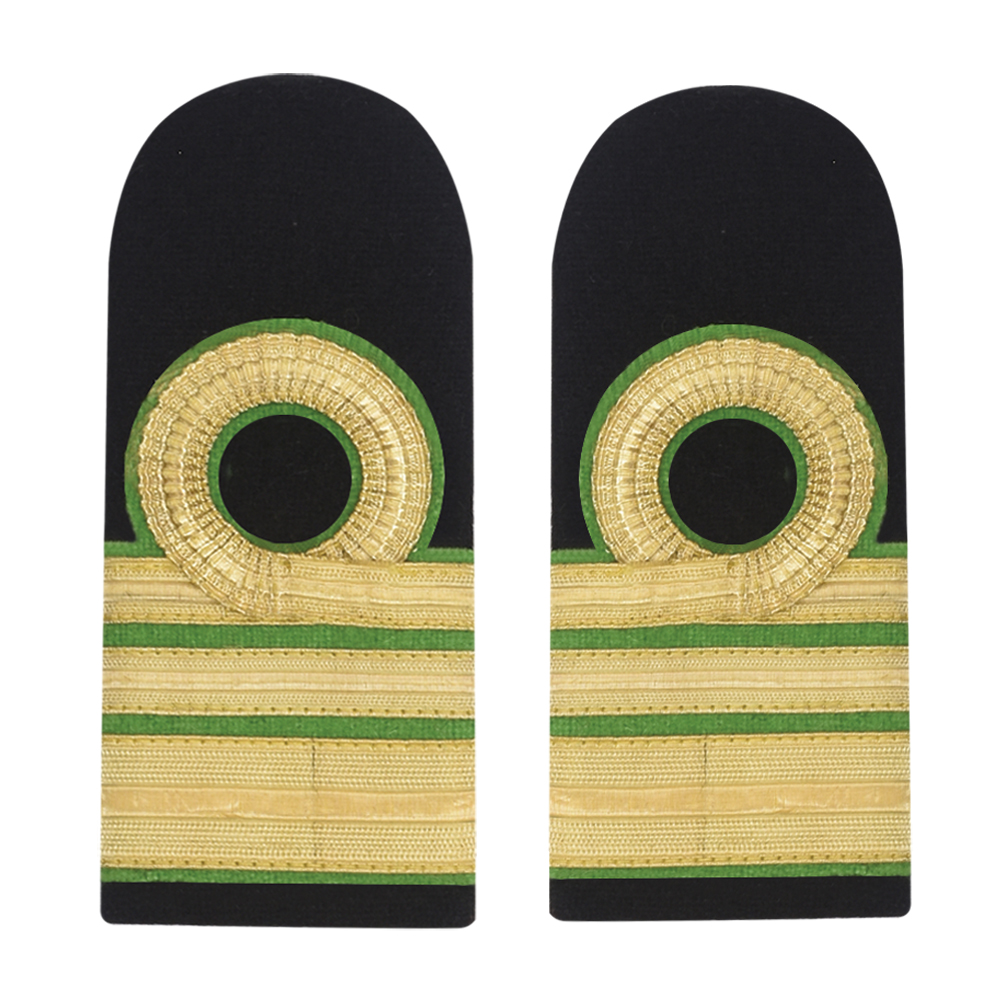 shoulder-epaulettes (2) Professional Uniform Bars Airline Pilot Epaulets, Captain Shoulder Boards