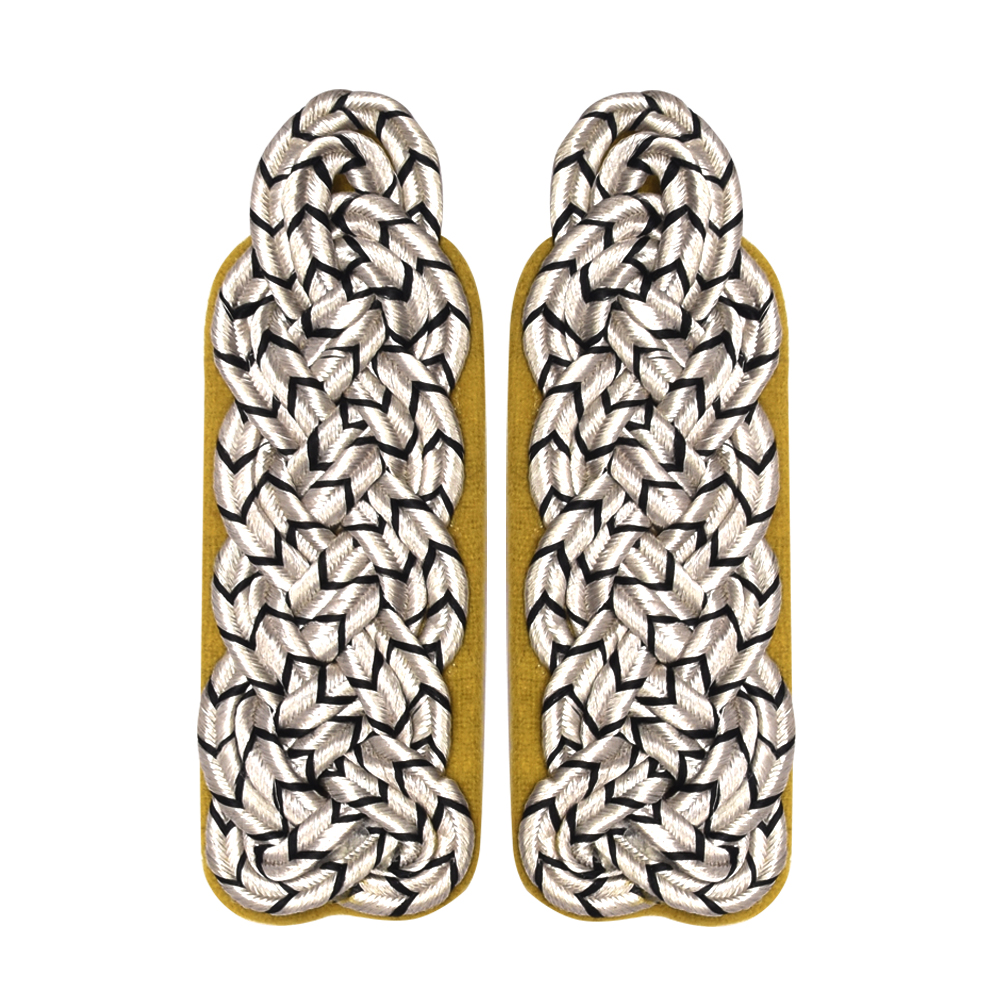 shoulder-epaulettes (24) Wholesale Epaulette Shoulder Boards OEM General Shoulder Board Customized Corded Shoulder Boards Ceremonial Uniform Epaulette