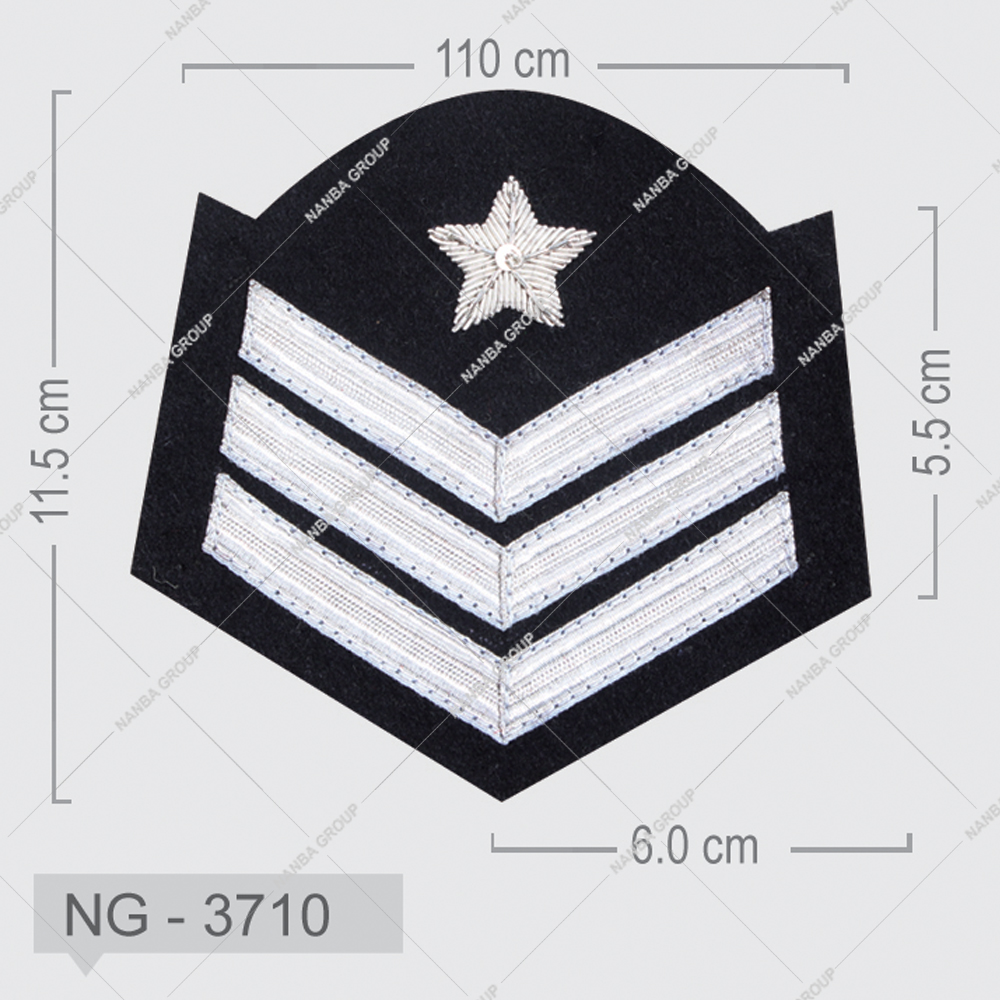 NG - 3710 Wholesale Price Low MOQ NANBA GROUP Custom Stylish Eco-Friendly Lightweight Satin Fabric Chevron Embroidery No Strap