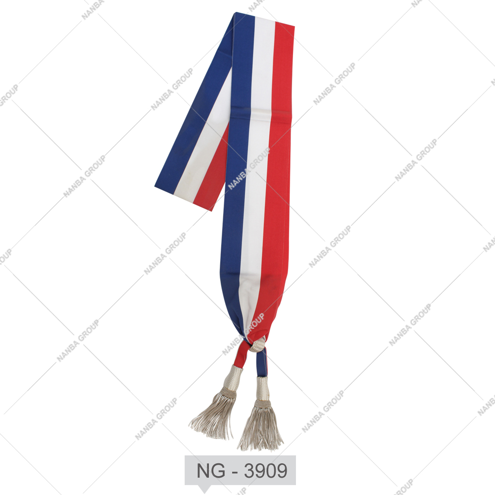 NG - 3909 Ceremonial Waist Sash Hand Made Bullion Wire Tassel Eco-Friendly Customizable Color/Size/Logo Work Safety Uniform Accessories