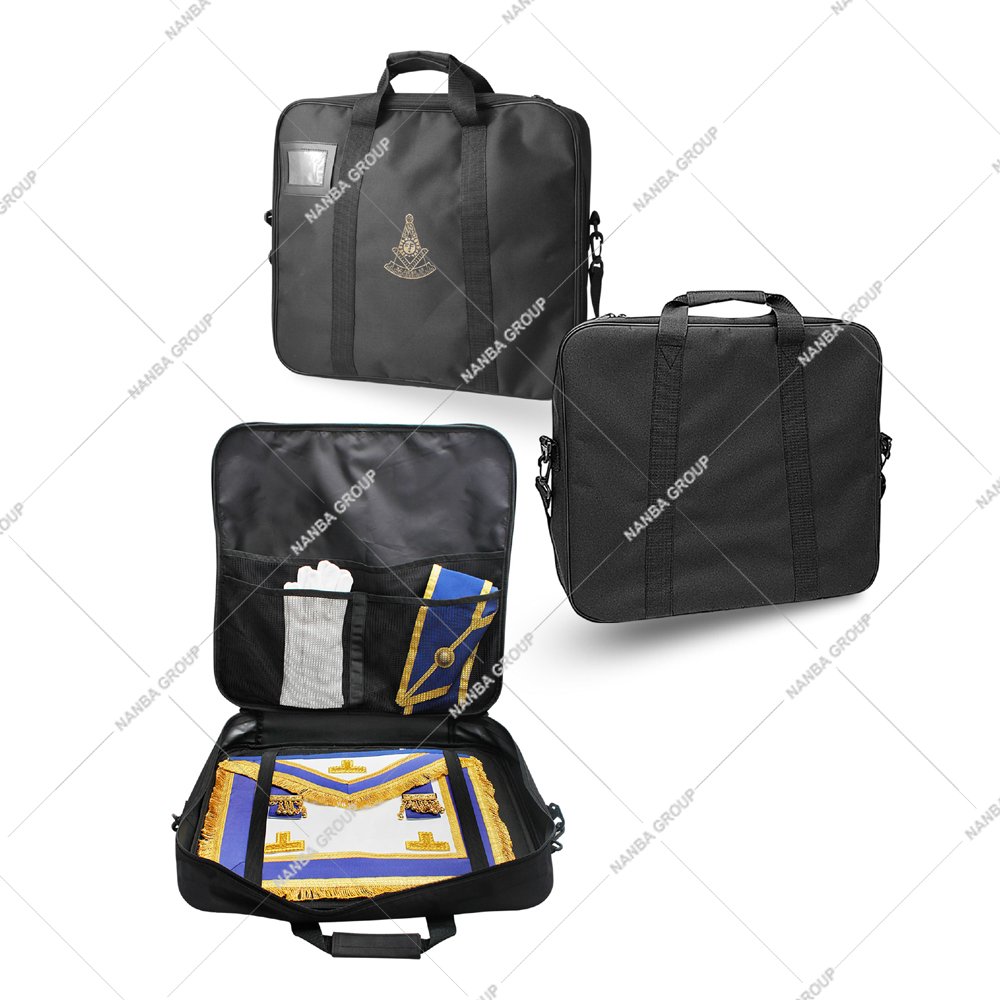 Photo-09 Masonic Apron Carrying Case – Masonic Regalia WM/MM & Provincial Apron Case Provincial Soft case – Cordura