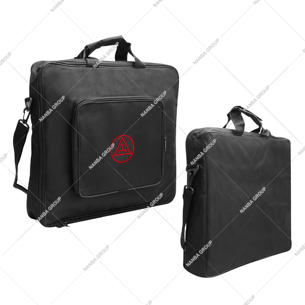 Photo-09 MM-WM Soft Case With Pocket Emblem Embroidery Royal Arch Masonic MM/WM Soft Regalia Case