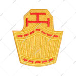 Embroidered High Priest Cut Out Patches Low Price Uniform Accessories for Outdoor Use