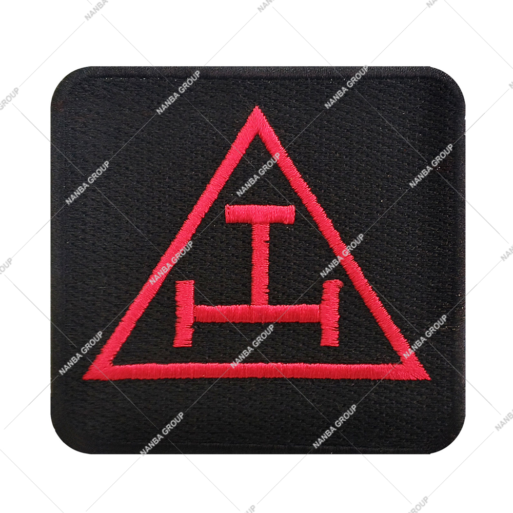 Photo-07 Masonic Royal Arch Square Embroidered Sew/Iron on Patch Badge