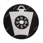 Embroidered Patch Features a Masonic Keystone Design With The Inscription “HTWSSTKS