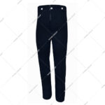 Navy Blue Historical Military Trousers with Light Blue Side Stripe – Civil War Reproduction Uniform Pants