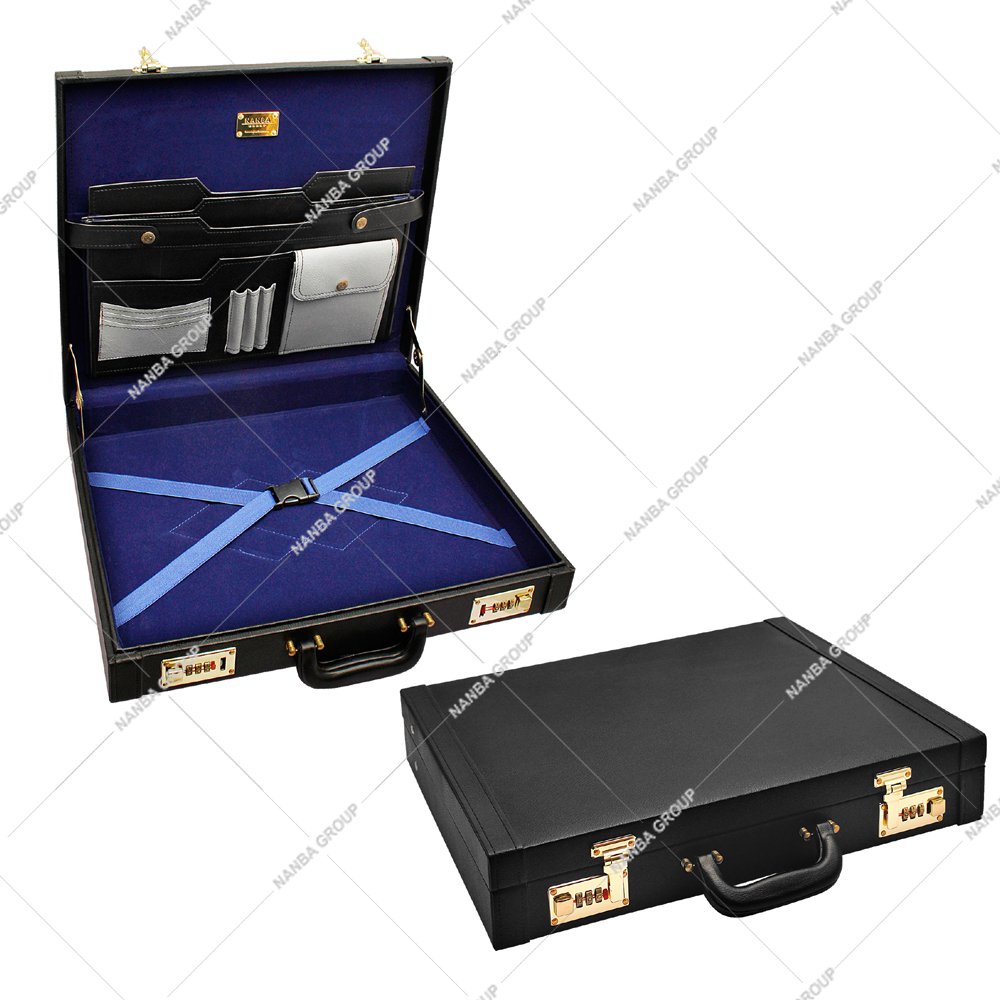 08 Imitation Leather Premium Grand Apron Brief Case Apron Hard Case Briefcase