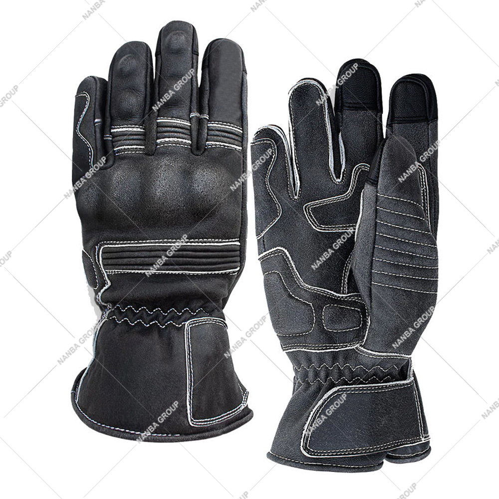 10 Unique Design Low Price Custom MOQ Protection Leather Full Finger Non-Slip Polyester/Cotton Unisex Safety Gloves