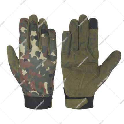 Protection Tactical Hunting Shooting Gloves Custom Non-Slip Quick Drying Unisex Summer Polyester/Cotton