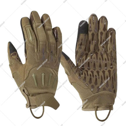 High Quality Full Finger Leather Tactical Gloves Quick Drying Non-Slip Outdoor Use Best Selling Safety Gloves for Unisex
