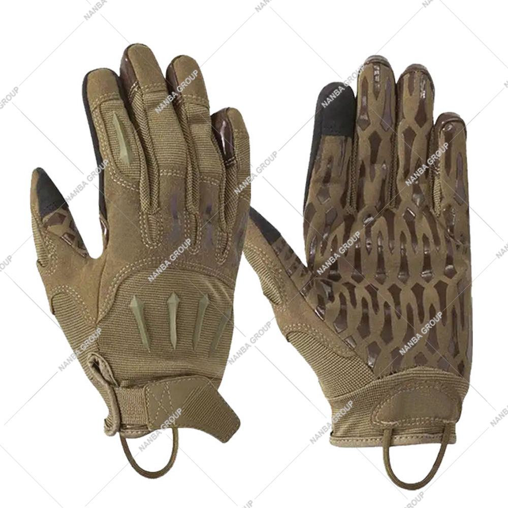 7 High Quality Full Finger Leather Tactical Gloves Quick Drying Non-Slip Outdoor Use Best Selling Safety Gloves for Unisex