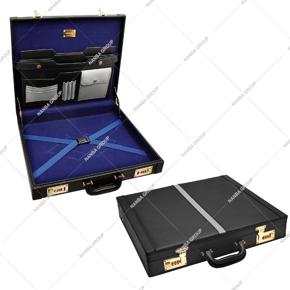 Nanba Group Watermark copy MM WM Apron Brief Case with fashion – Imitation Leather