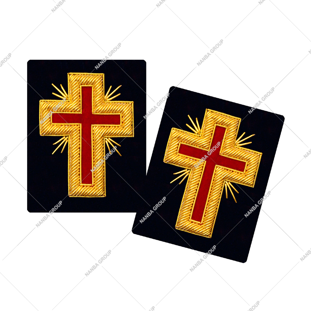 Photo-06 Past Commander Knights Templar Frock Coat Sleeve Insignia Gold | Knights Templar Accessories