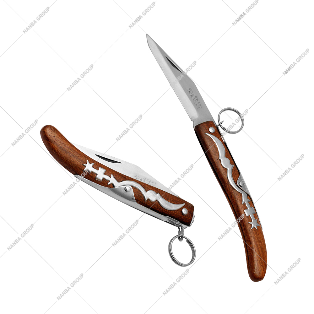5 Civil War Inspired Classical Design Stainless Steel Cutlery Set with Rosewood Bone Handles Knife Fork Spoon-Camping Gift