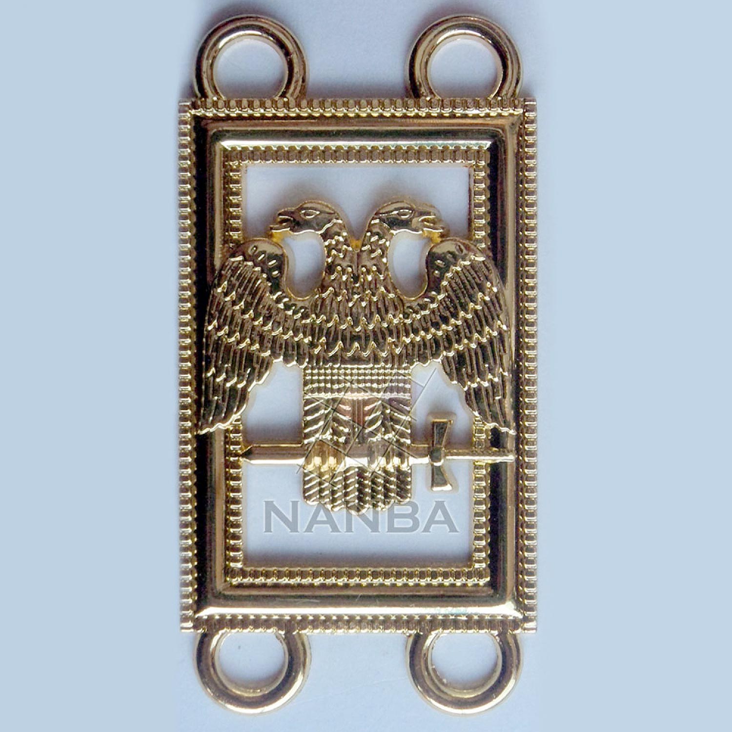 32nd Degree Wings Down Chain Collar Emblem 32nd Degree Wings Down Chain Collar Emblem