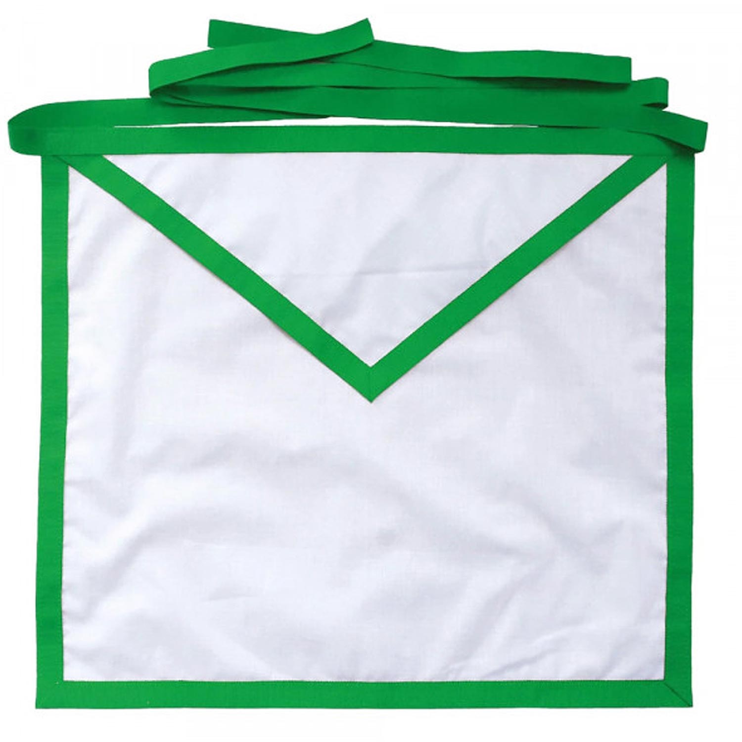 Allied Masonic Degree AMD White Cotton Duck Cloth Member Apron Allied Masonic Degree AMD White Cotton Duck Cloth Member Apron