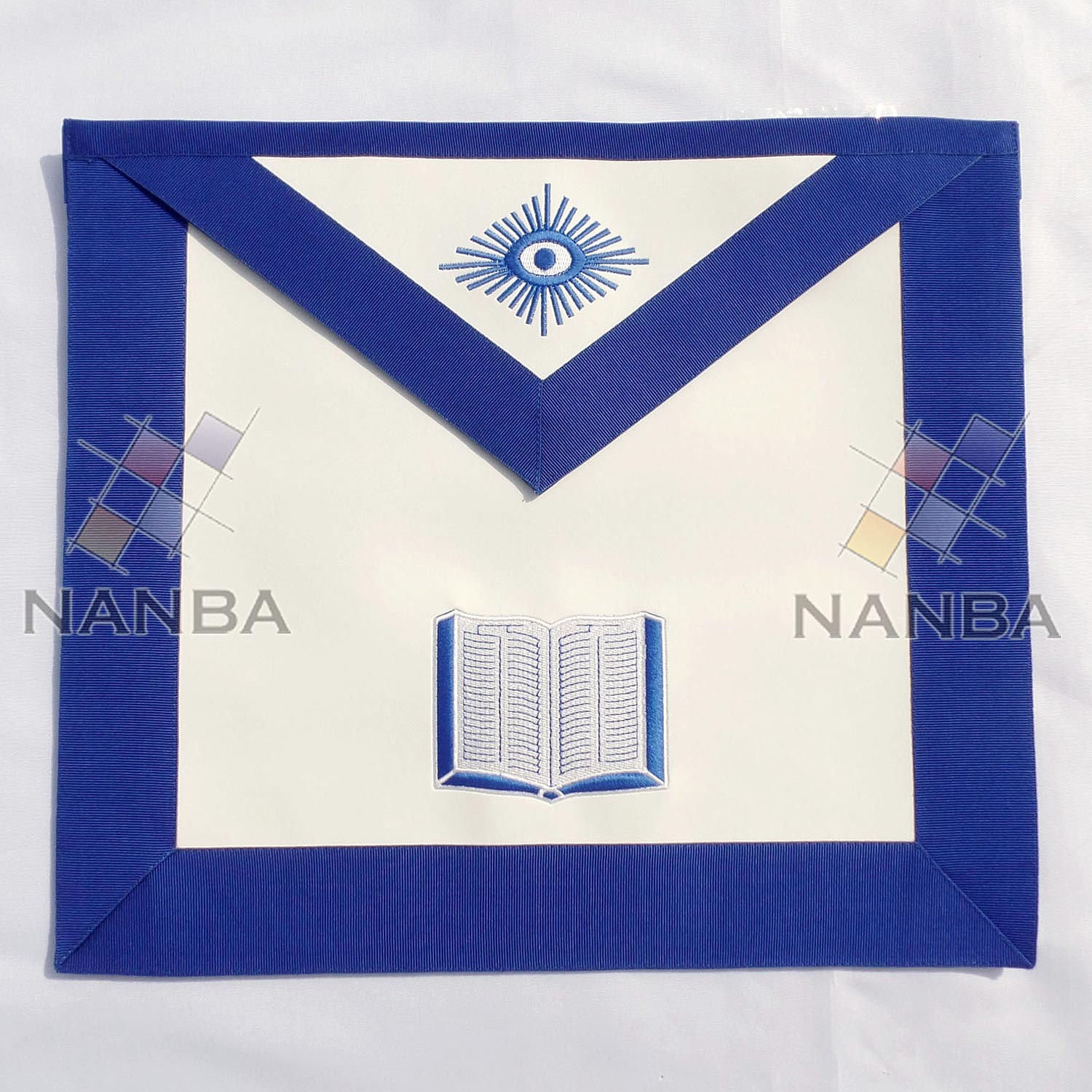 Blue Lodge Hand Embroidered Blue Lodge Hand Embroidered