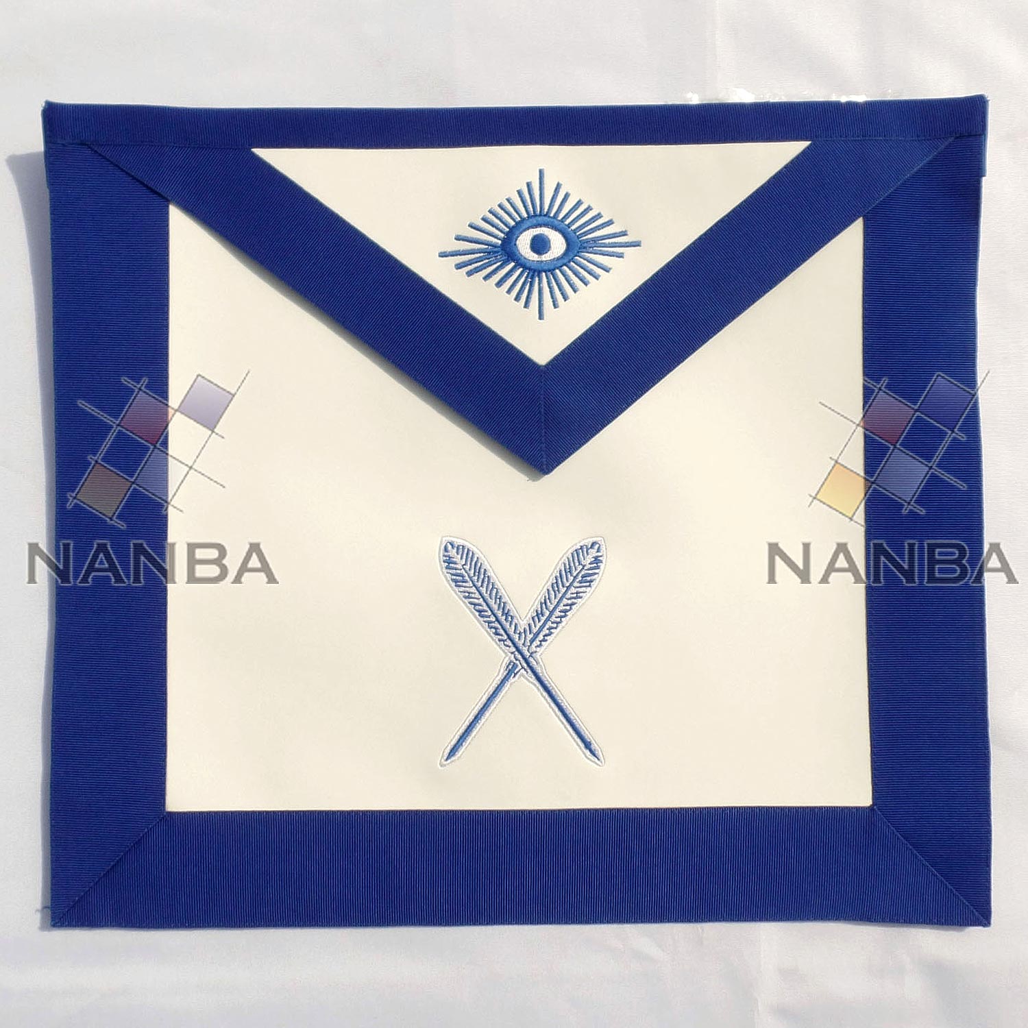 Blue Lodge Regalia Apron Machine Made Embroidery Blue Lodge Regalia Apron Machine Made Embroidery