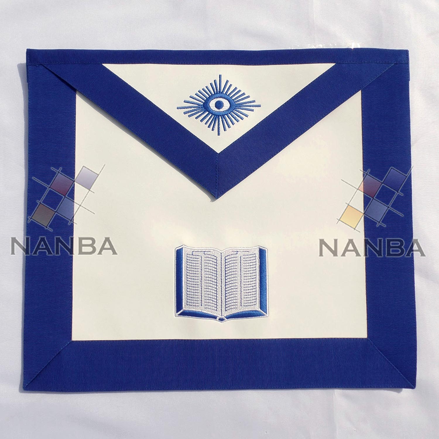 Blue Lodge Regalia Apron Machine Made Embroidery Blue Lodge Regalia Apron Machine Made Embroidery